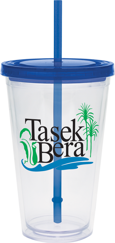 20 oz. Large Carnival Cup - Color Lid and Straw 30