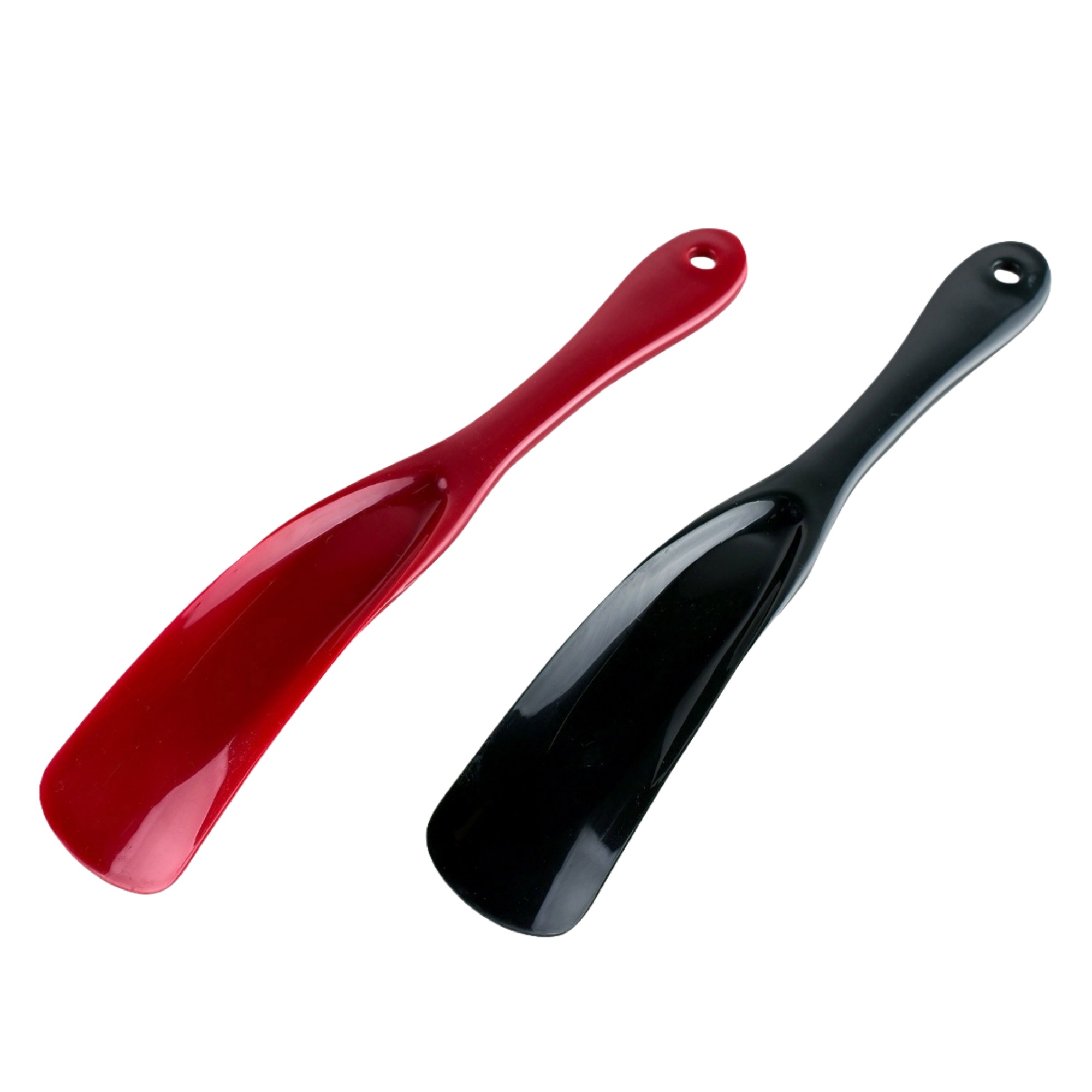 Plastic Household Portable Short Handled Shoe Horn 3