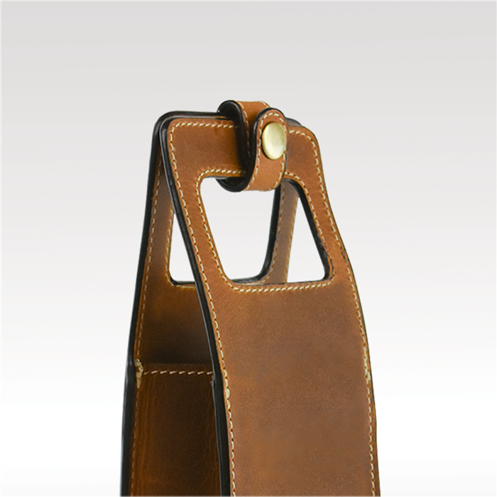 Leather Wine Caddy 11