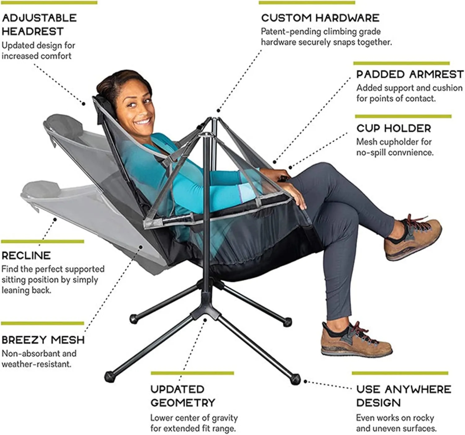 Swing Hammock Camping Chair 4