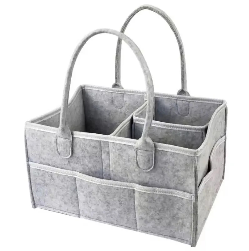 Felt Diaper Tote Organizer 3