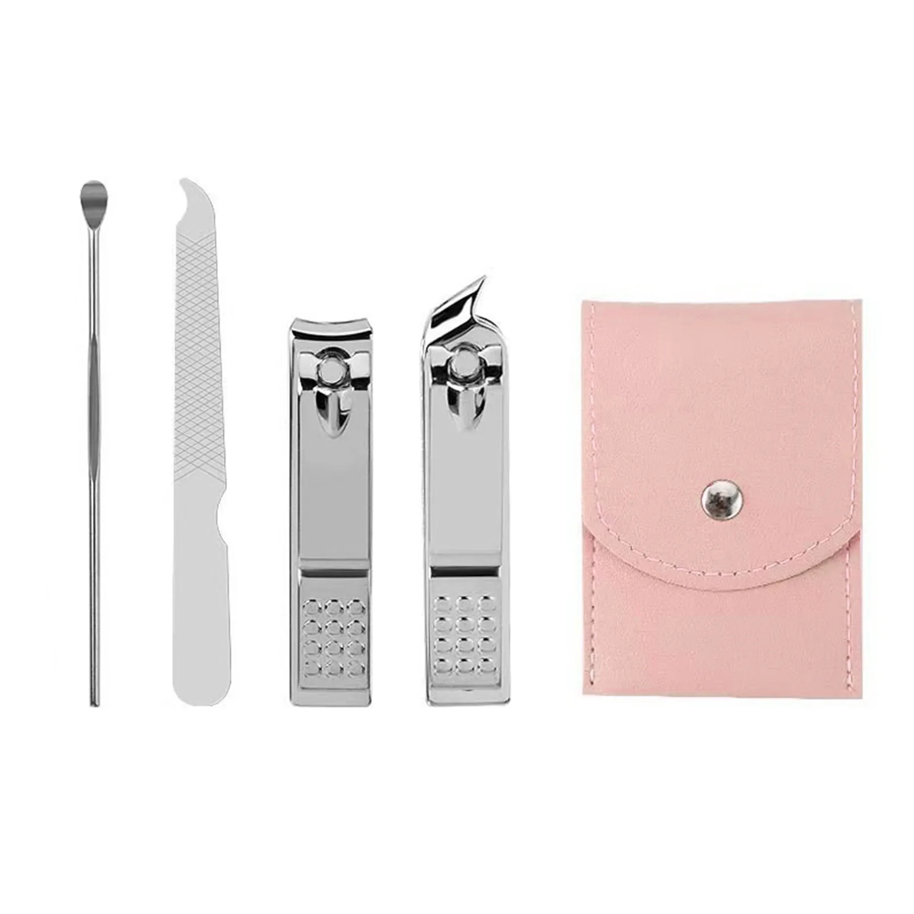 4 pcs Nail Clipper Set W/ Folding Bag 3