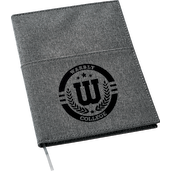 FSC® Mix 5" x 7" Canvas Pocket Refillable Notebook 4