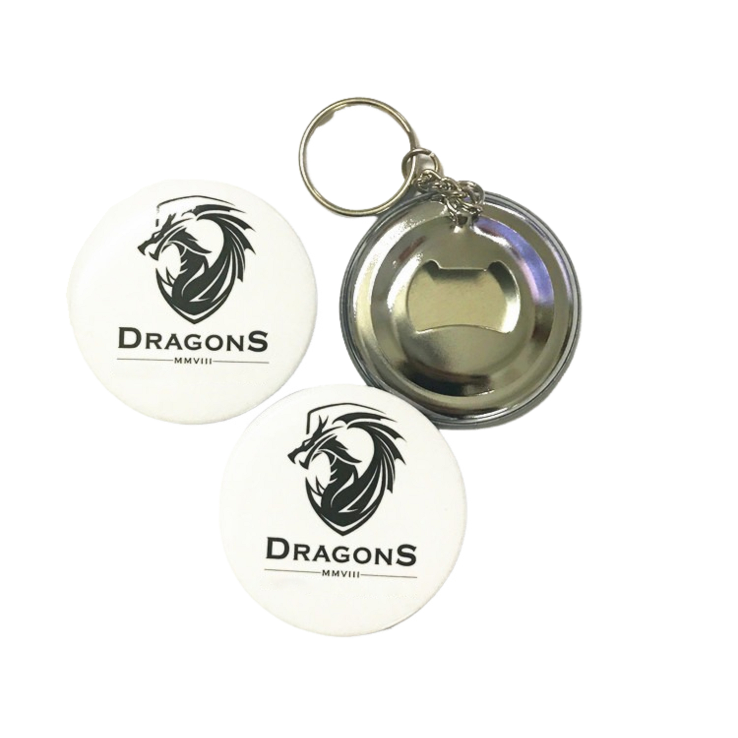 Full Color Tin Bottle Opener Keychain 6