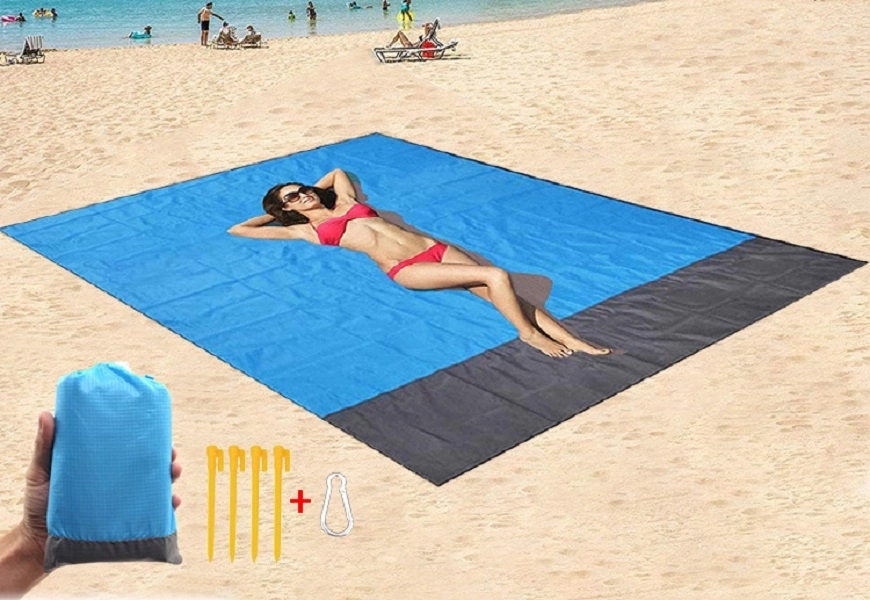 Lightweight Waterproof Portable Beach Mat Blanket 4