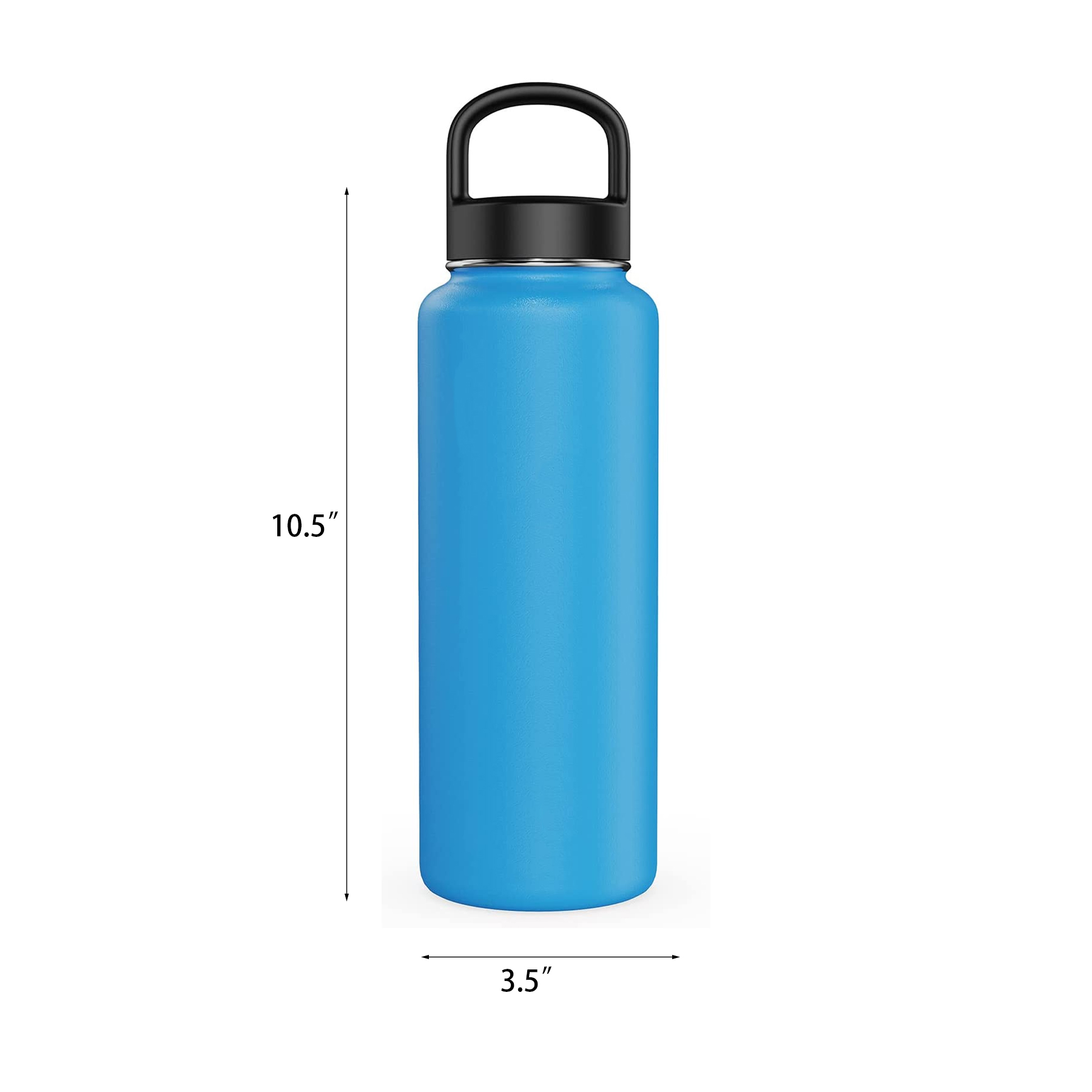 Insulated Water Bottle With Straw 2