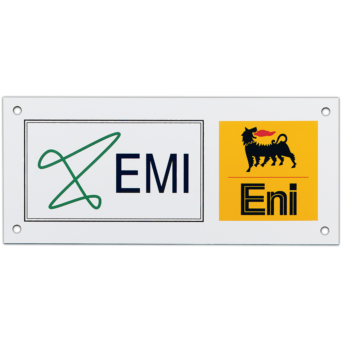 Economy Plastic Signs: 50-75 sq. in. 3