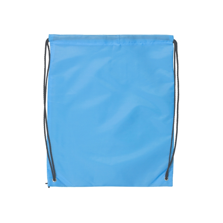 14-1/2"W x 17-1/2" H - 210D Polyester Drawstring Cinch Pack Backpack 5