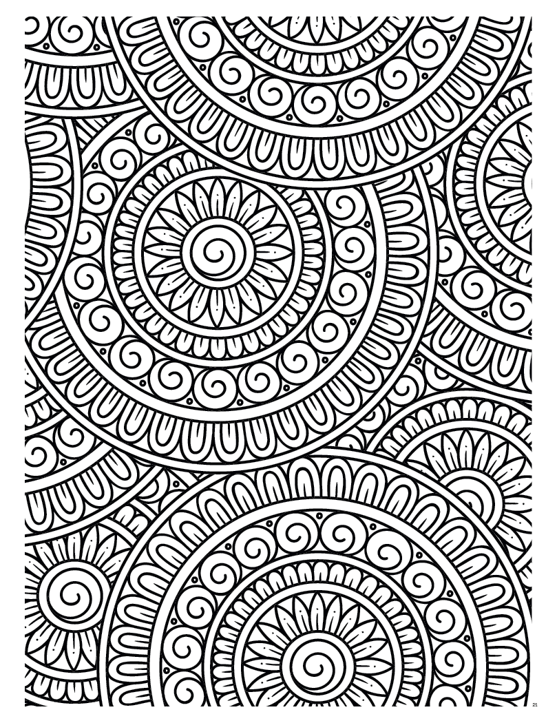 Good Value™ Adult Coloring Book Planner 27