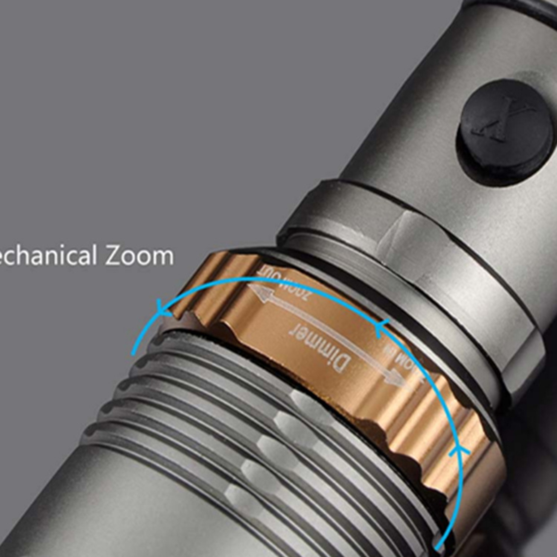 LED Tactical Outdoor Rechargeable Flashlight 3