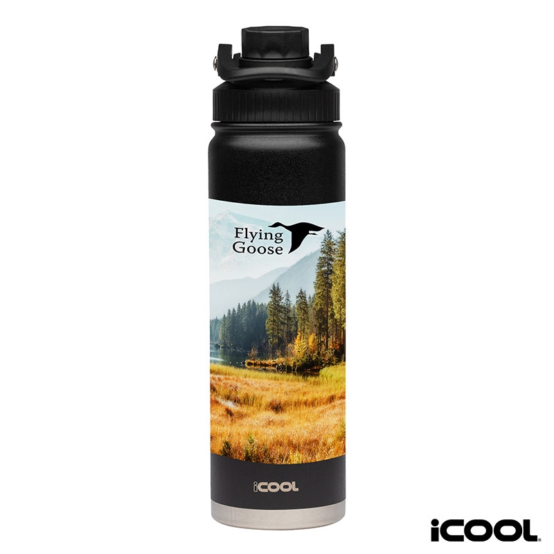 iCOOL® Durango 24 oz. Double Wall, Stainless Steel Water Bottle 31