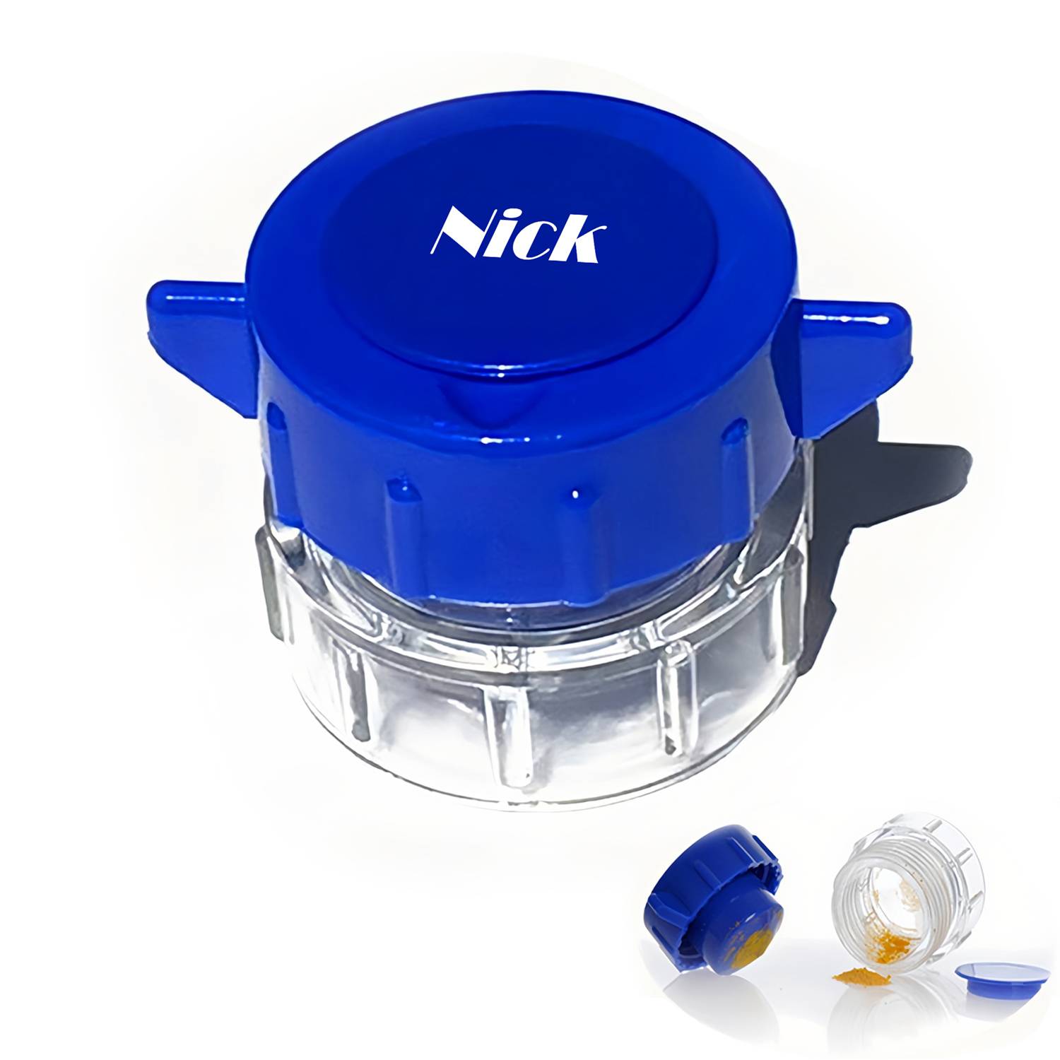 Plastic Medicine Grinder Multi-Purpose Pill Holder