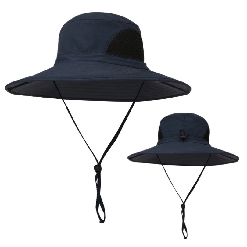 Outdoor Fishing Wide Brim Sun Bucket Hat 3