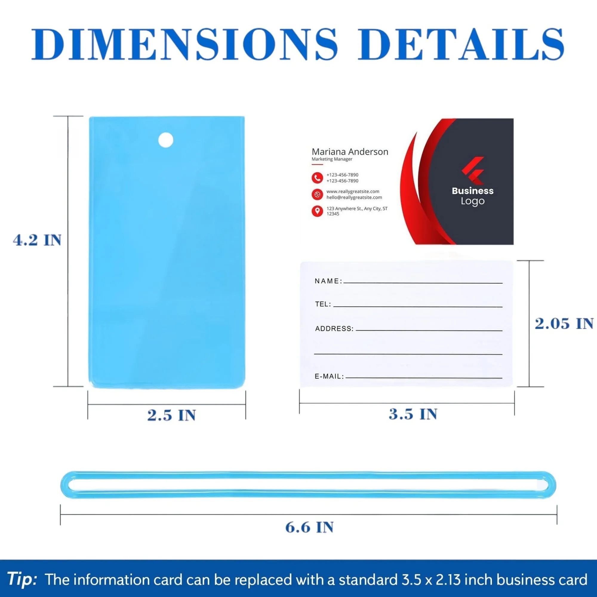 PVC Flexible Luggage Tag 6