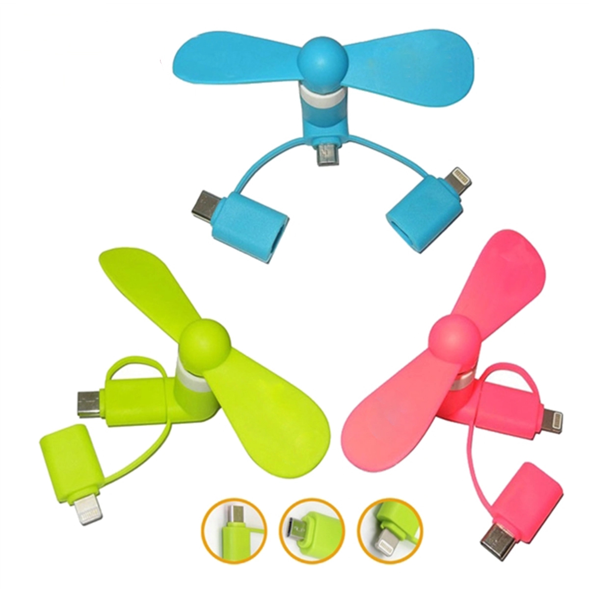 3 In 1 Usb Mini Fan 4