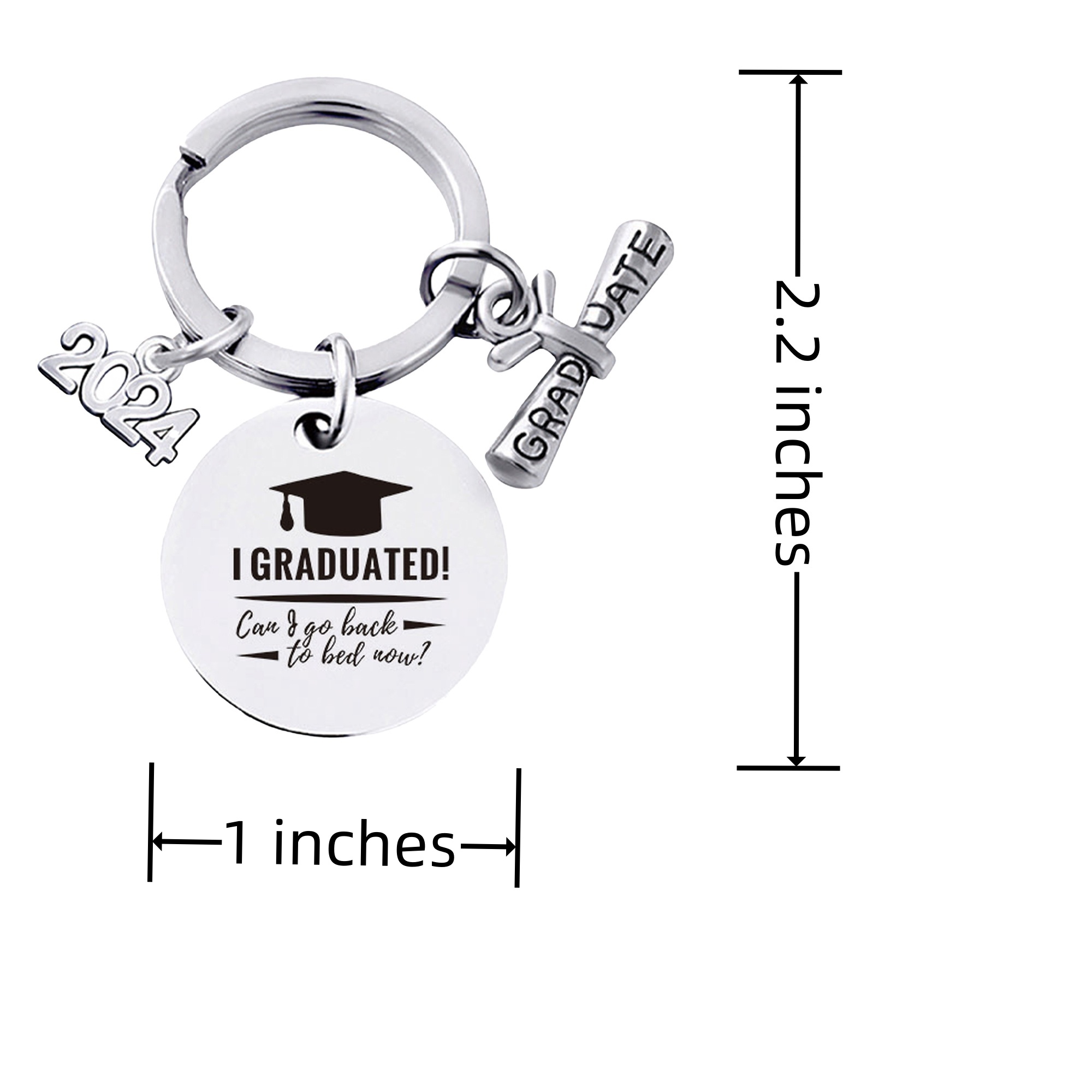 Titanium Steel Keychain Gift MOQ20 3