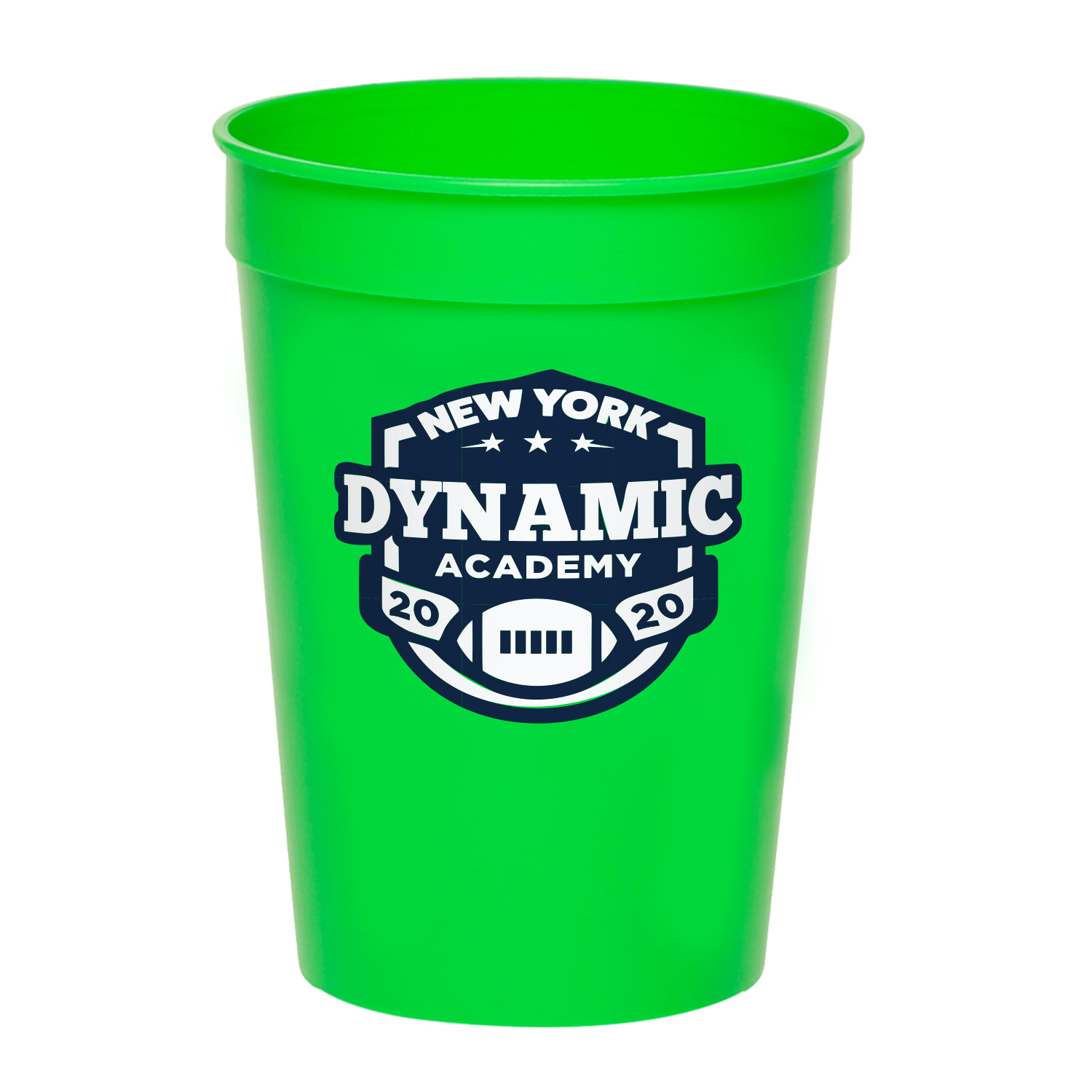 12 oz. Fanatic Plastic Stadium Cup (1 Color Imprint) 5