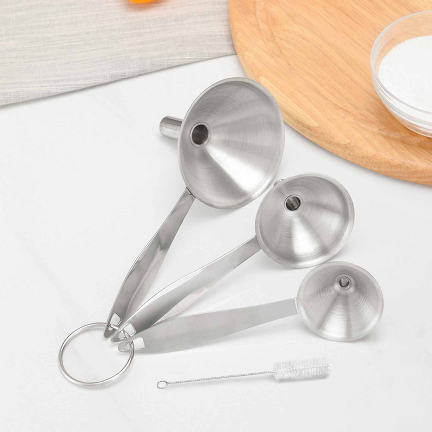 Stainless Steel Funnel 4