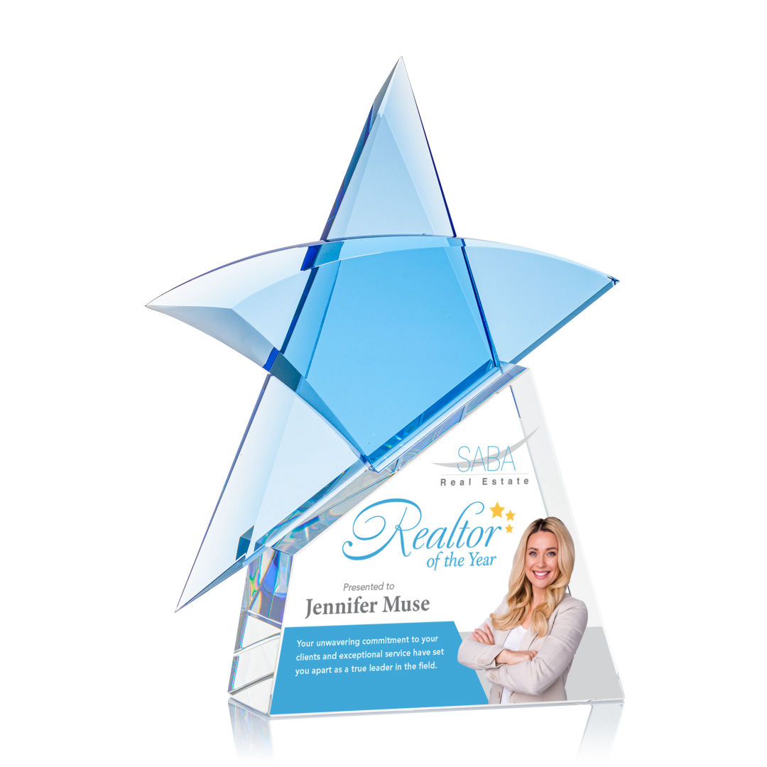 Benita Star VividPrint™ Award - Clear 3