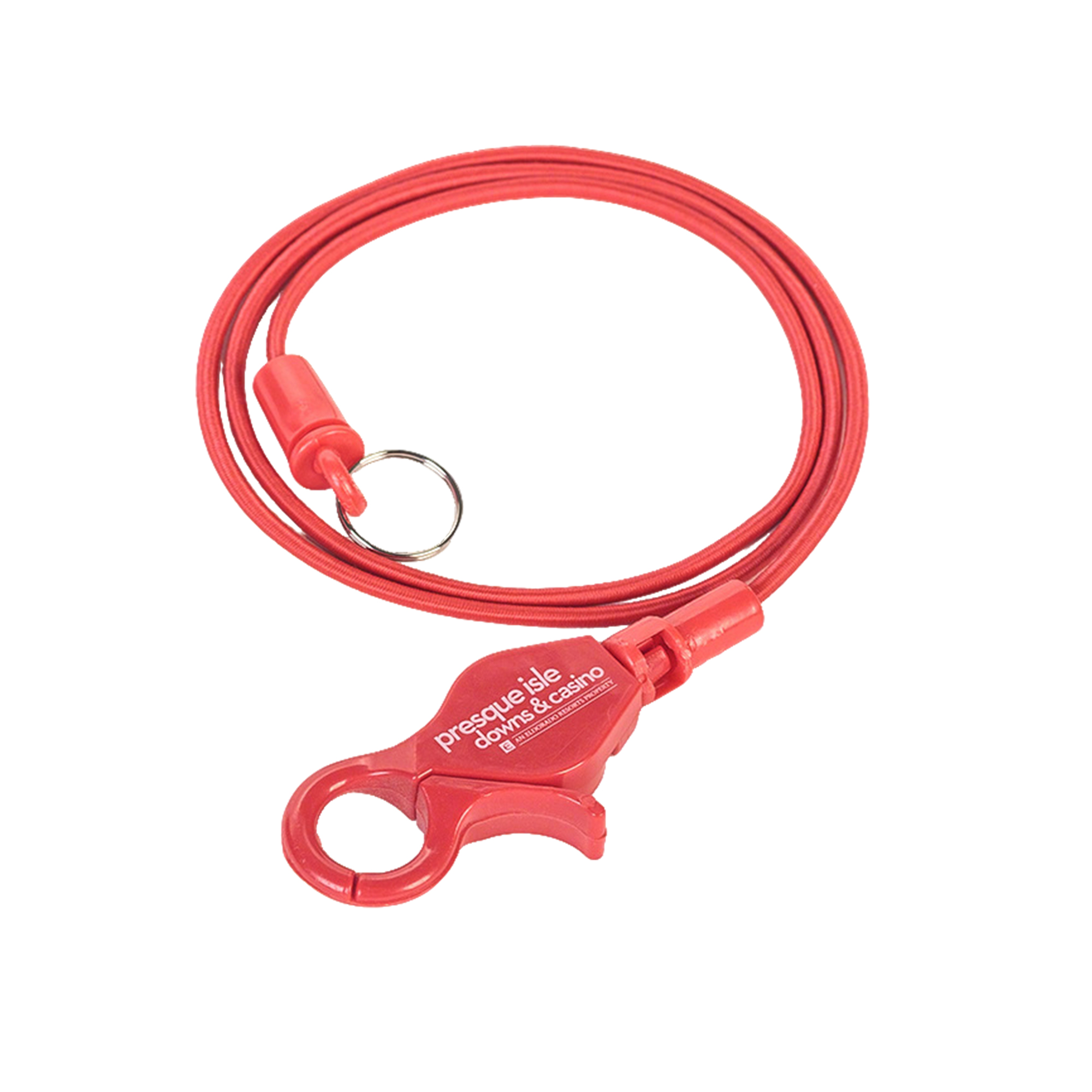 Elastic Bungee Cord Card Holder With Lobster Claw 20" 3