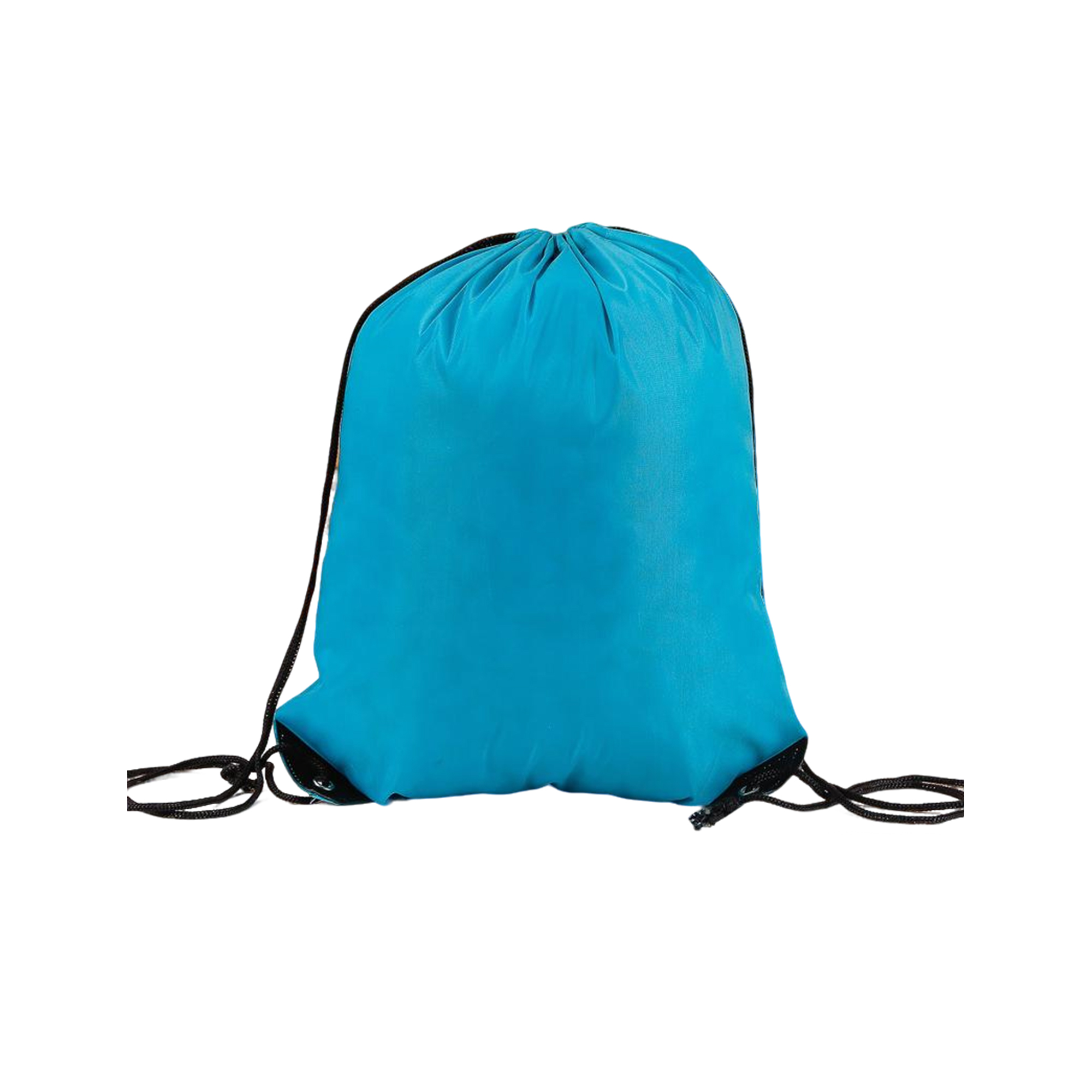 210 Denier Drawstring Sack 13" By 17" With Large Print Zone 8