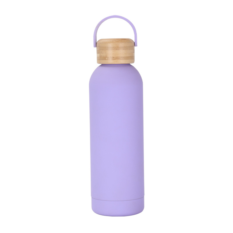 17 OZ Water Bottle with Bamboo Lid 15