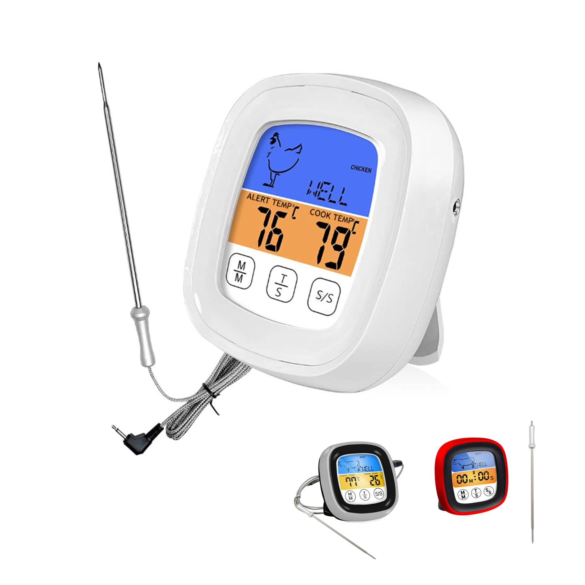Instant Read Food Thermometer For Cooking 4