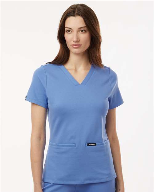 Women's Cesi UltraSOFT­™ Scrub V-Neck Top - W30003 43