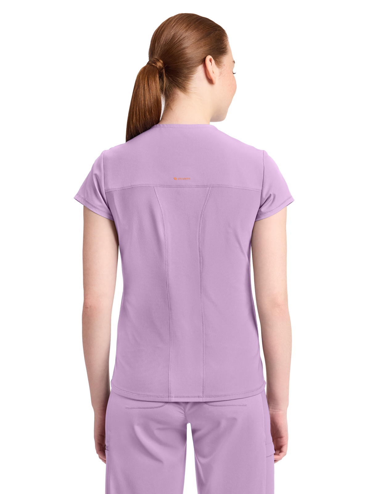 Infinity GNR8 - Women's 2-Pocket Mock-Wrap V-Neck Top 7