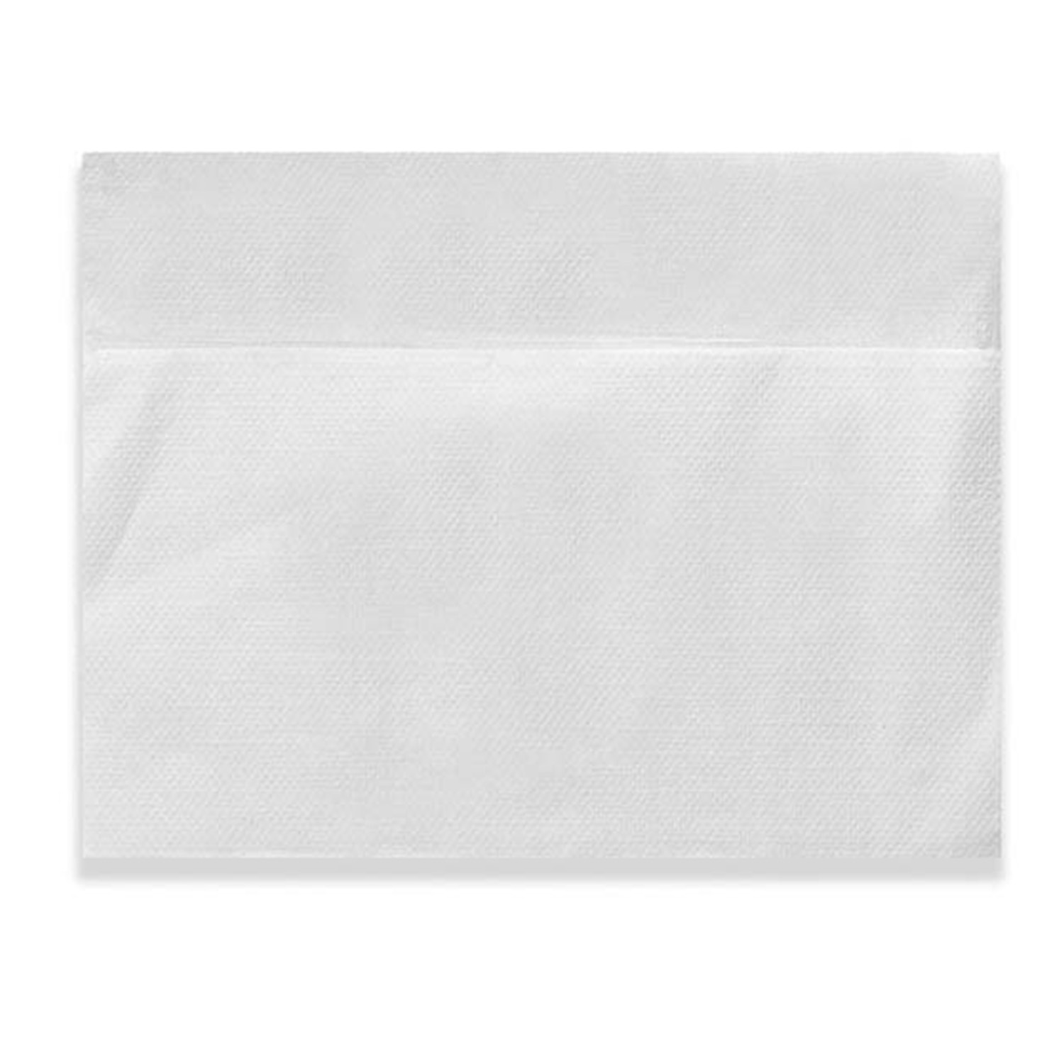 Foil Stamped 1-Ply White Dispenser Napkin 2