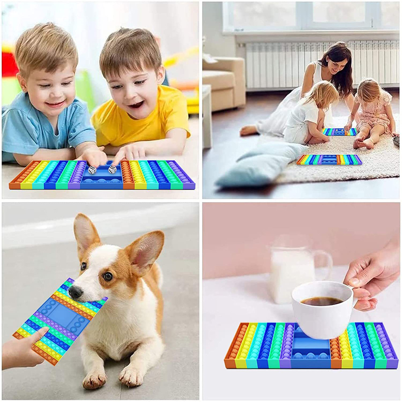 Big Two-Player Push Bubble Pop Chess Board Games 12