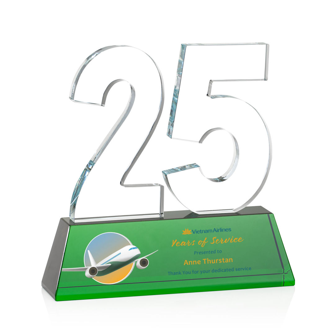 Milestone Optical VividPrint™ Award - Green 2