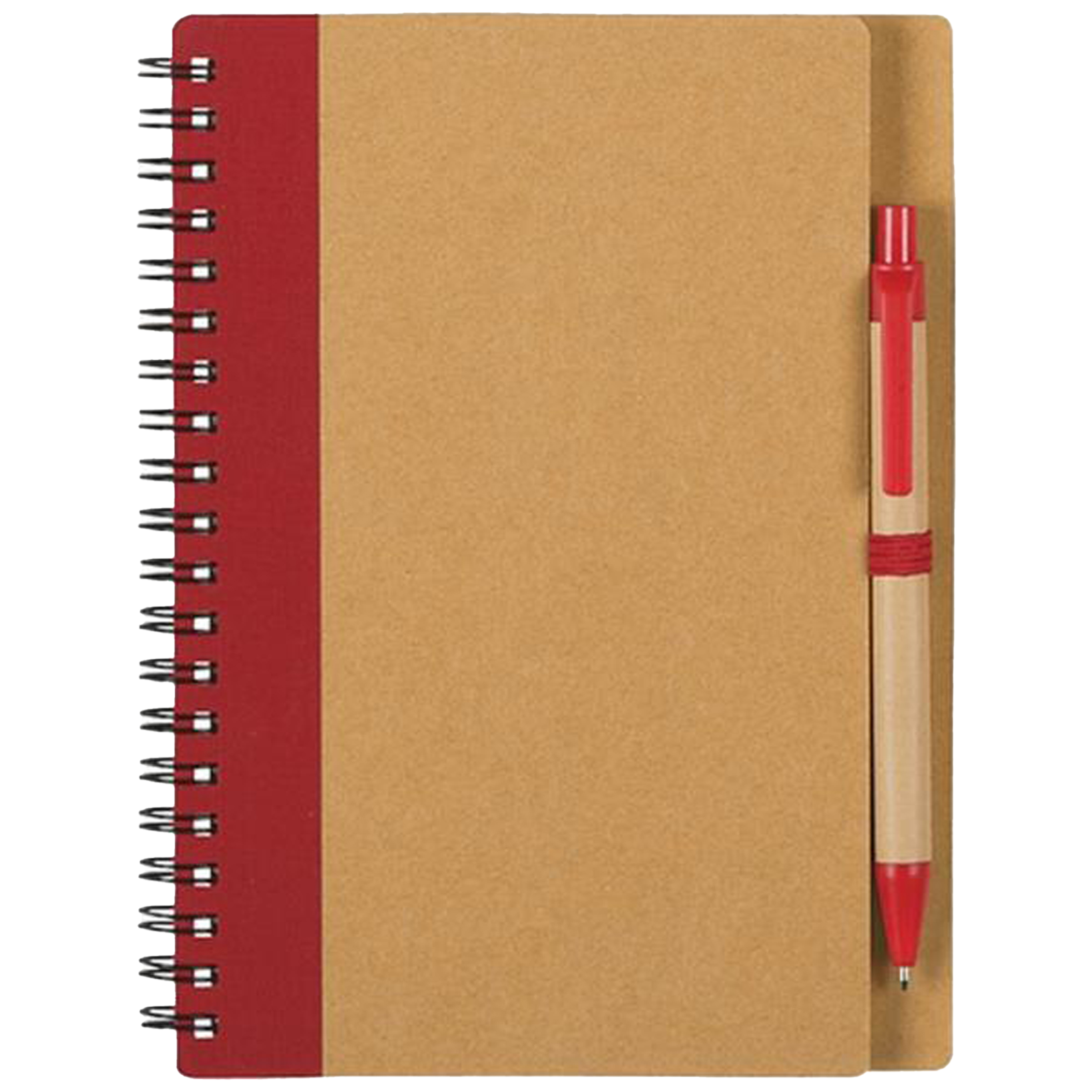 Kraft Paper Splicing Cover With Pen Notebook 3