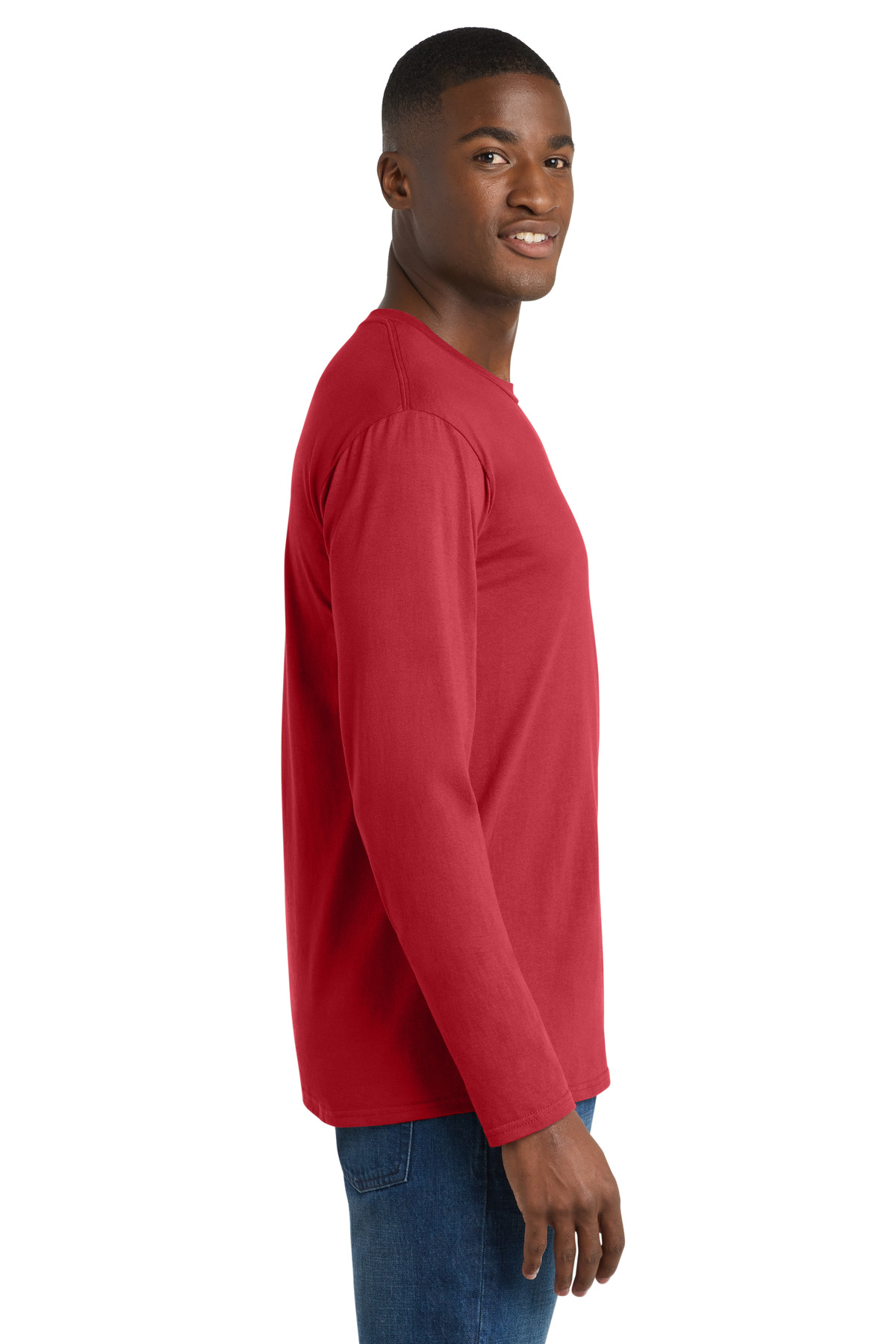 Port & Co Long Sleeve Fan Favorite Tee. PC450LS 42