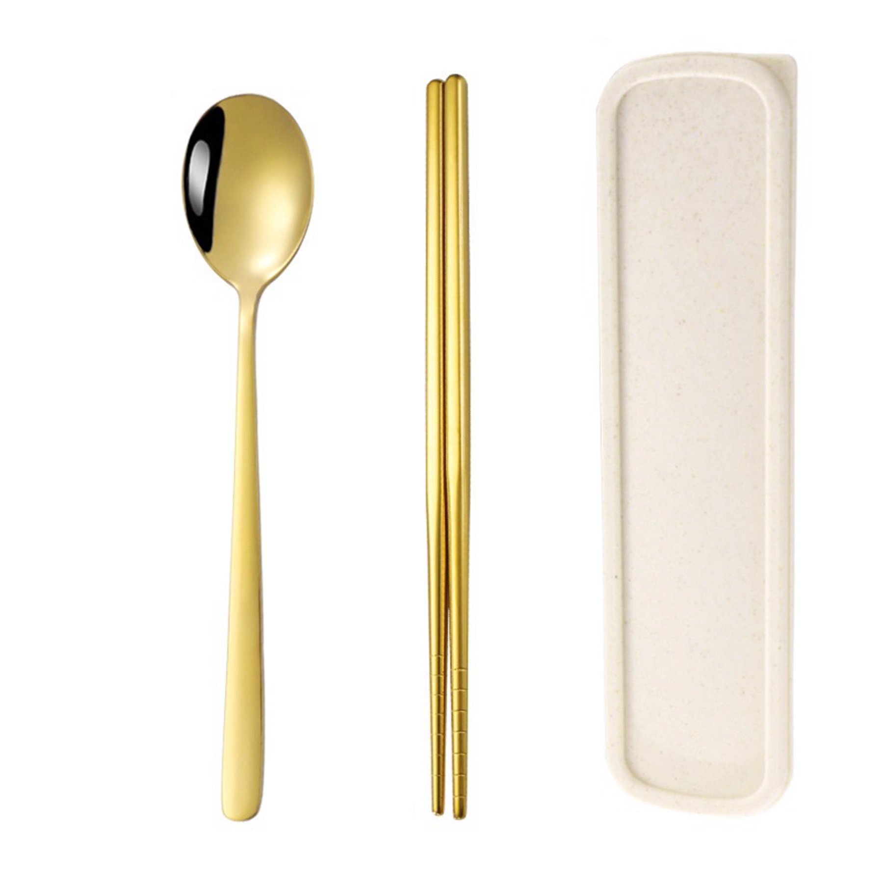 410 Stainless Steel Cutlery Set with Case 4