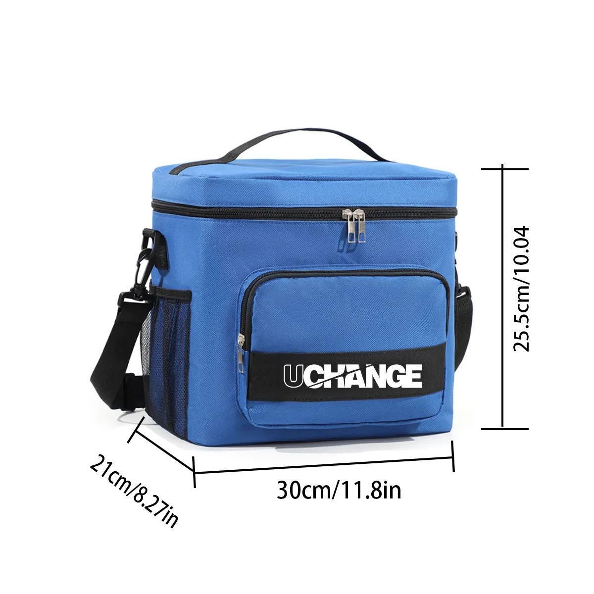Insulated Lunch Cooler Bag With Front Pocket 5
