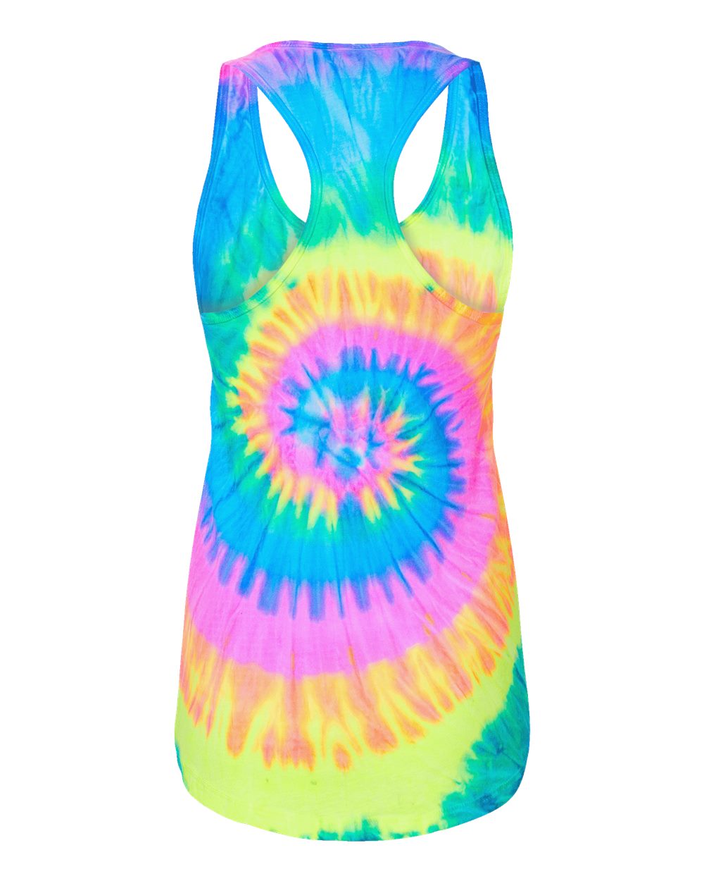 Women's Tie-Dyed Racerback Tank Top - 3400 24