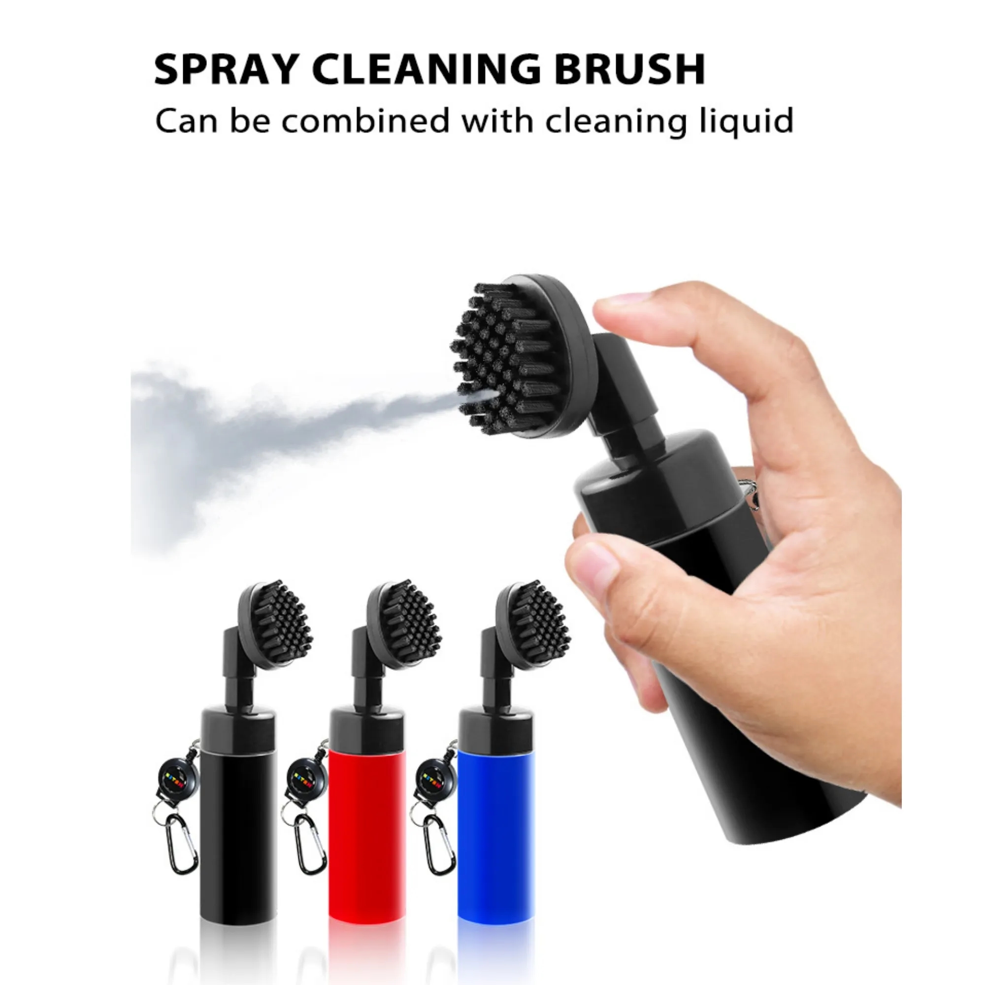 Premium Golf Club Cleaning Brush with Built-In Spray Functio 3