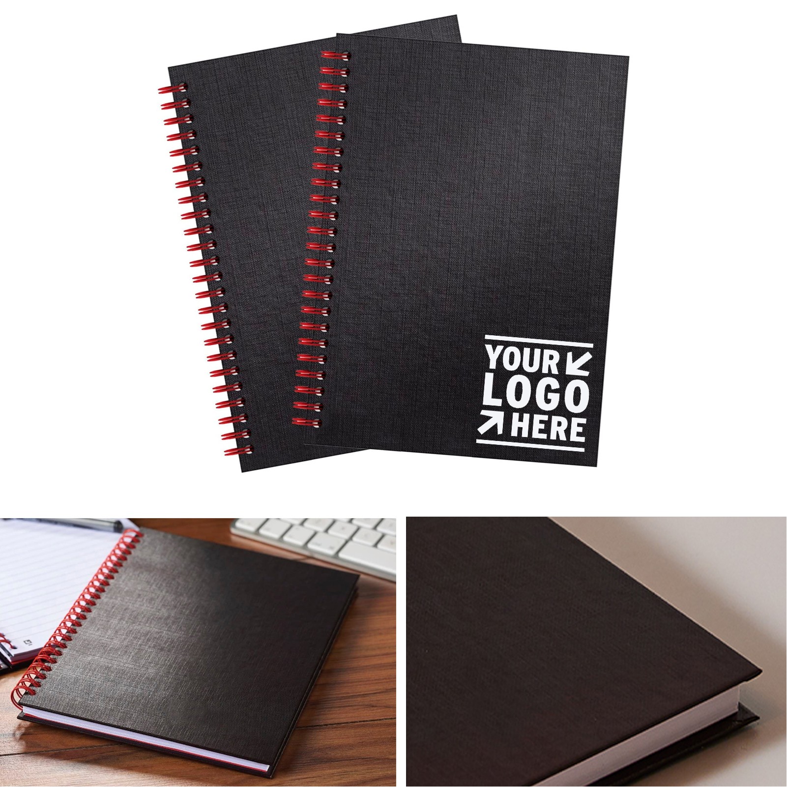 5 1/2" x 3 1/2" 100 Sheets College Ruled Paper Spiral Notebook 1