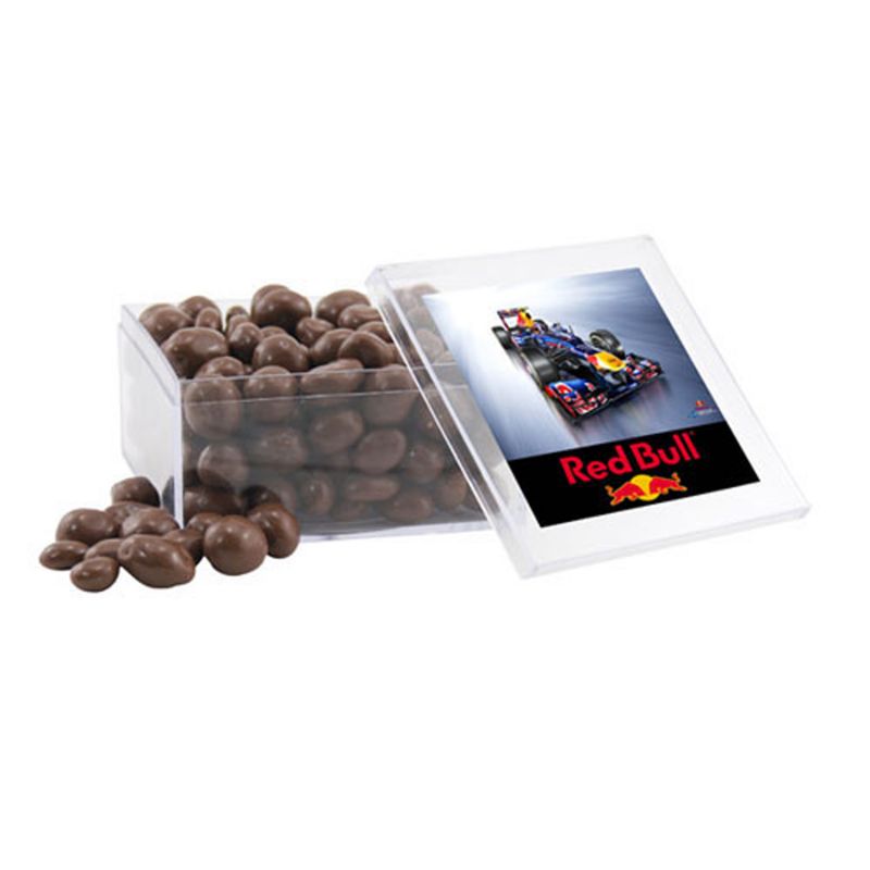 Acrylic Box with Choc Covered Peanuts 1