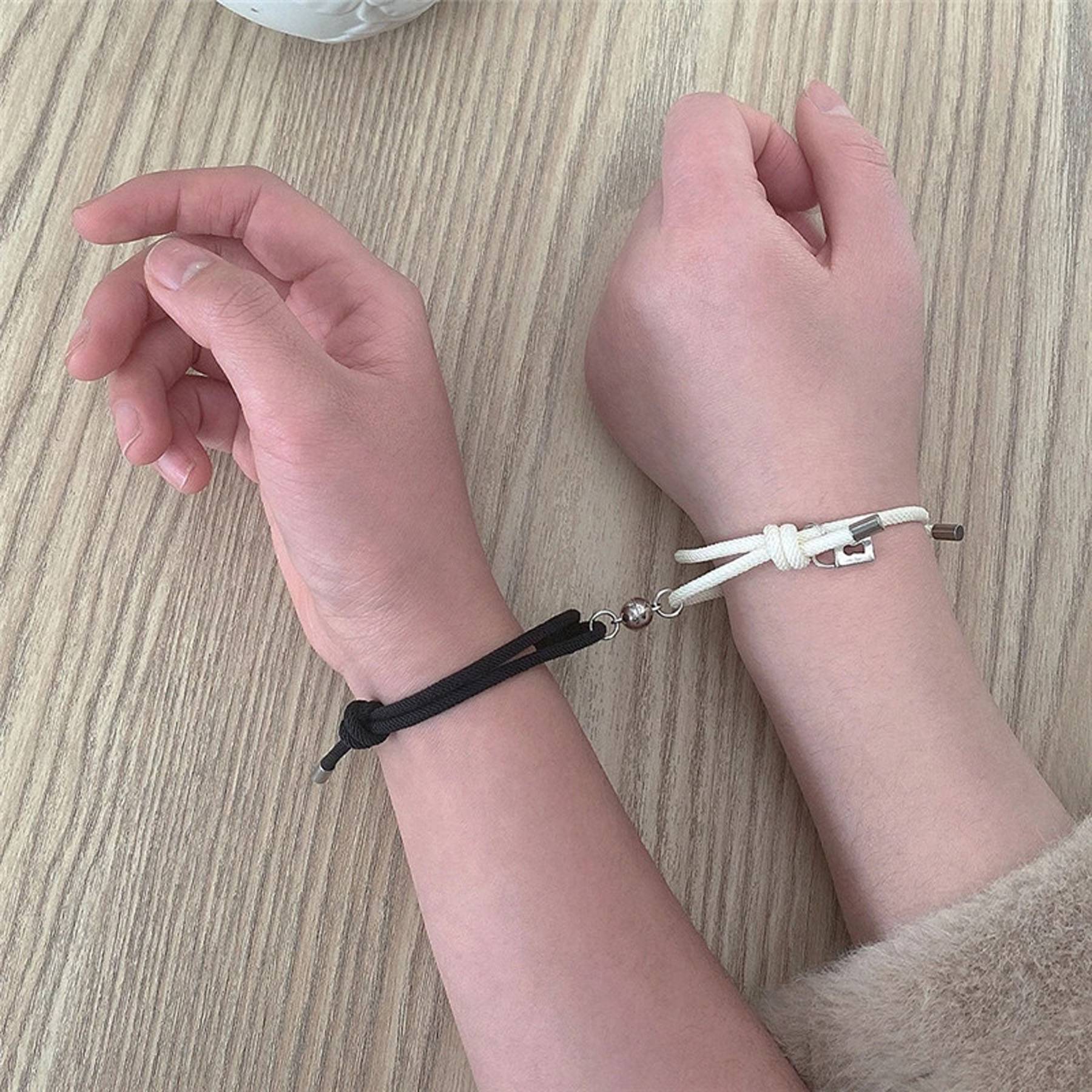 Alloy key lock magnetic bracelet 12