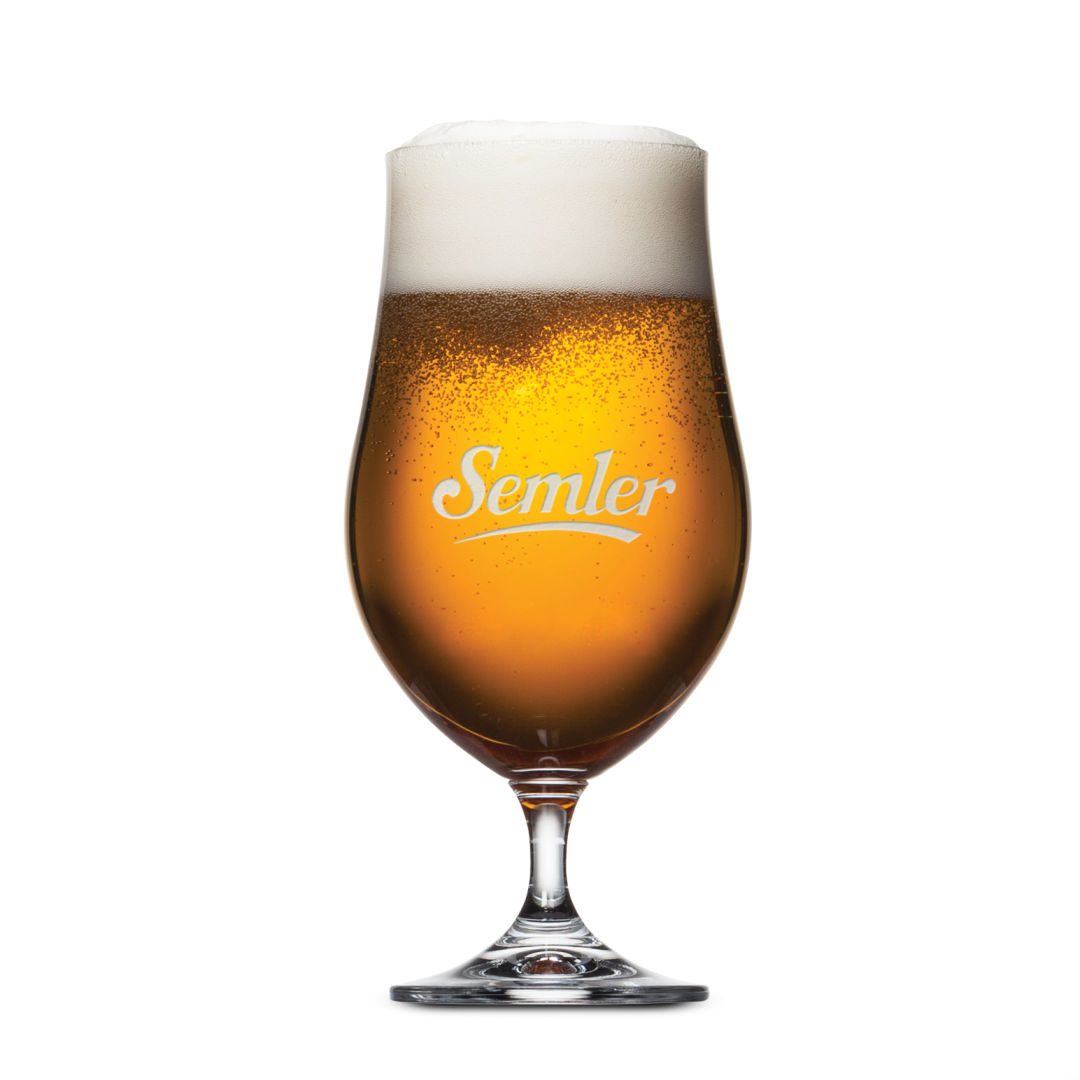 Rochdale Beer Glass - Deep Etch 4