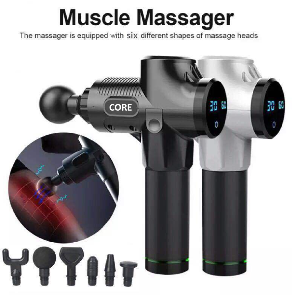 High-end Massage Gun 30 Speed Level Professional 3