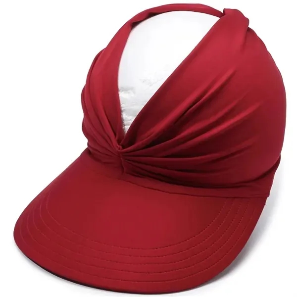 Hollow-Top Cotton Sun Hat 6