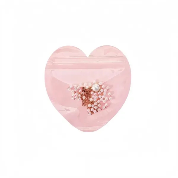 Heart Shaped Ziplock Bag with Reusable Food Storage 7