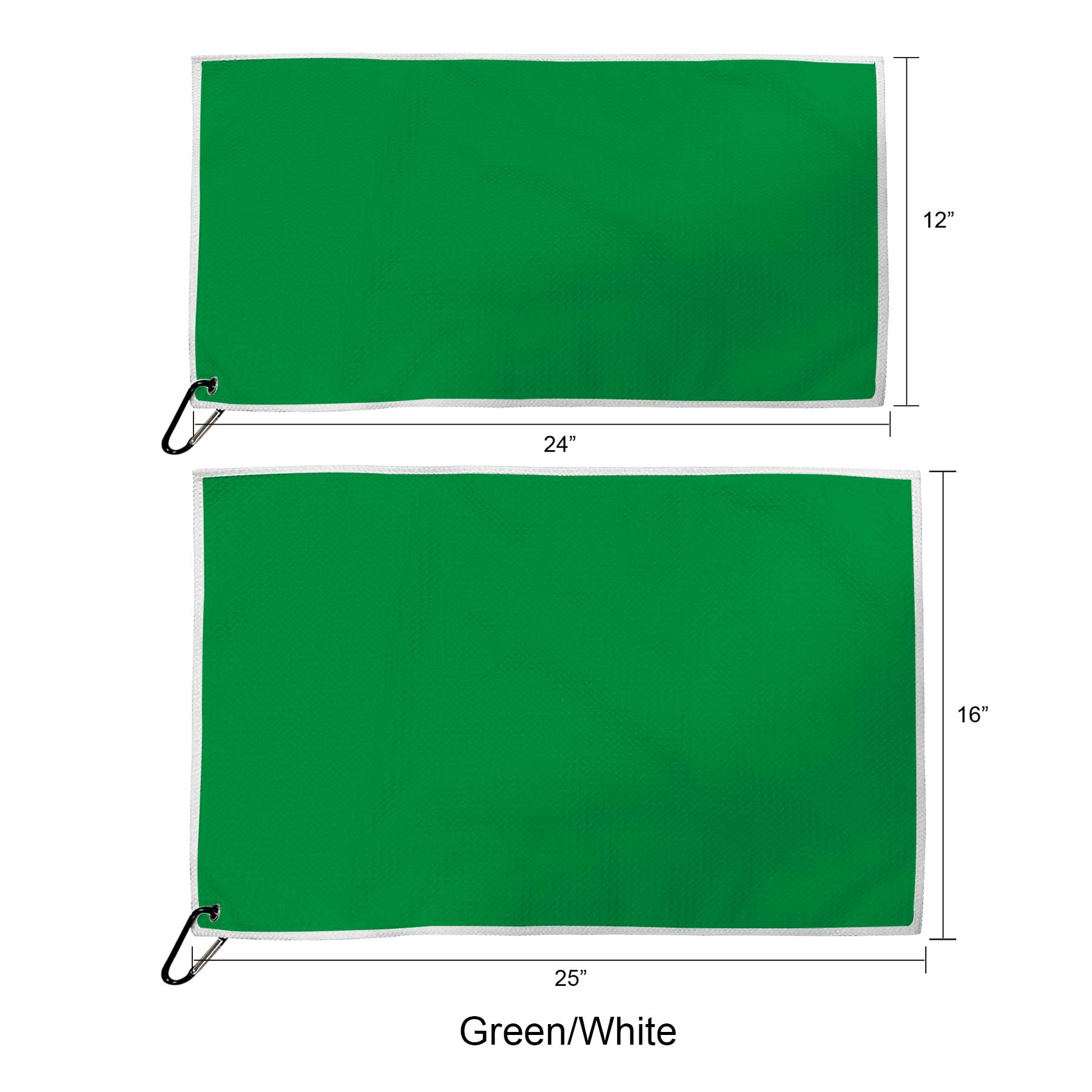 Free Shipping Full Color 400gsm Waffle Golf Towel 18