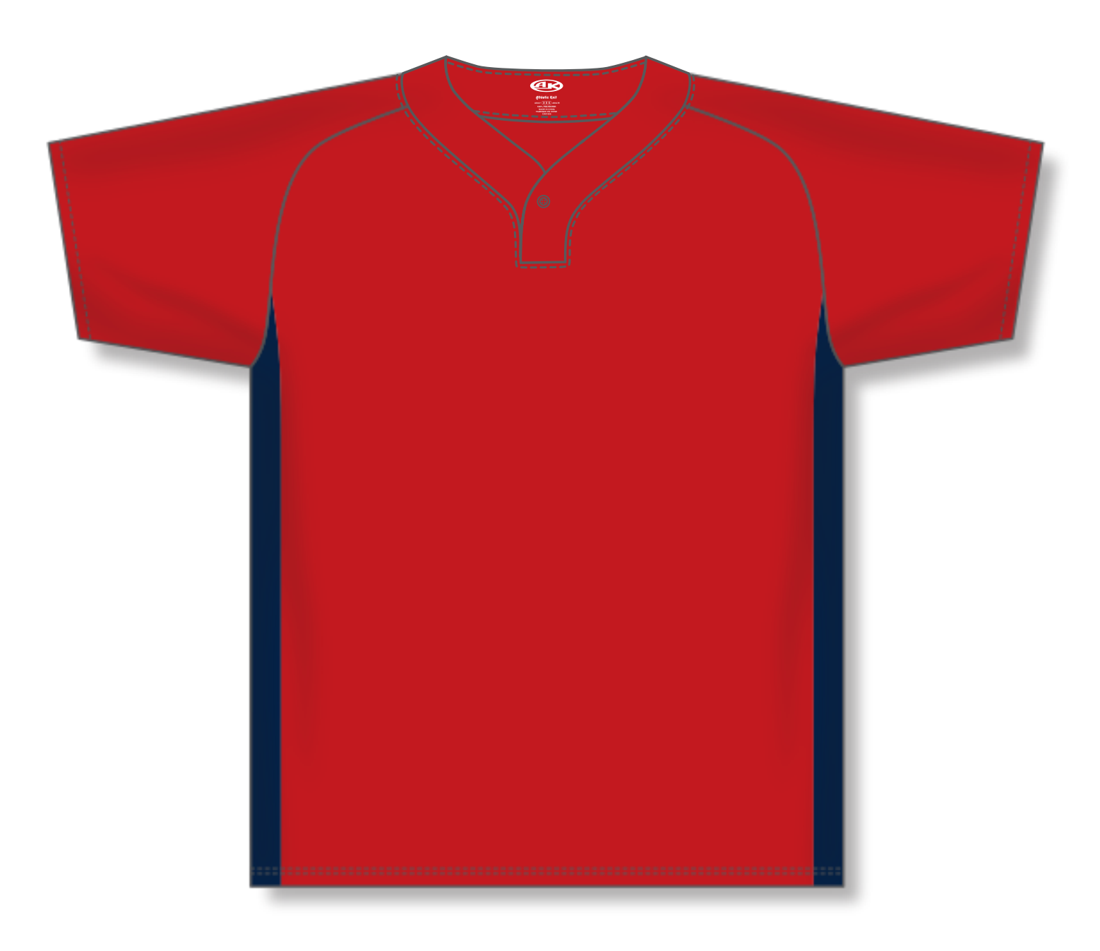 One Button Baseball Jerseys BA1343-G01 17