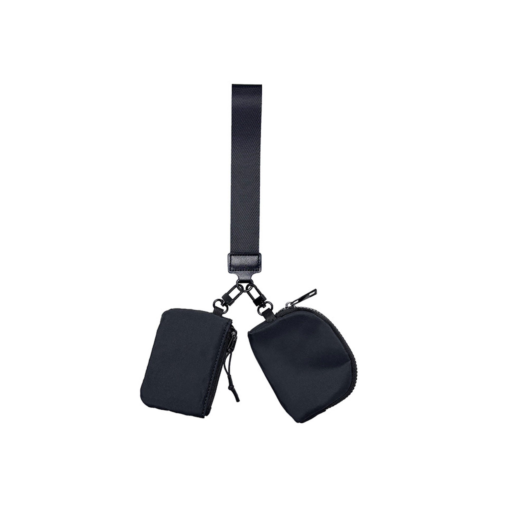 Portable Detachable Dual Pouch Wristlet Wallets 3