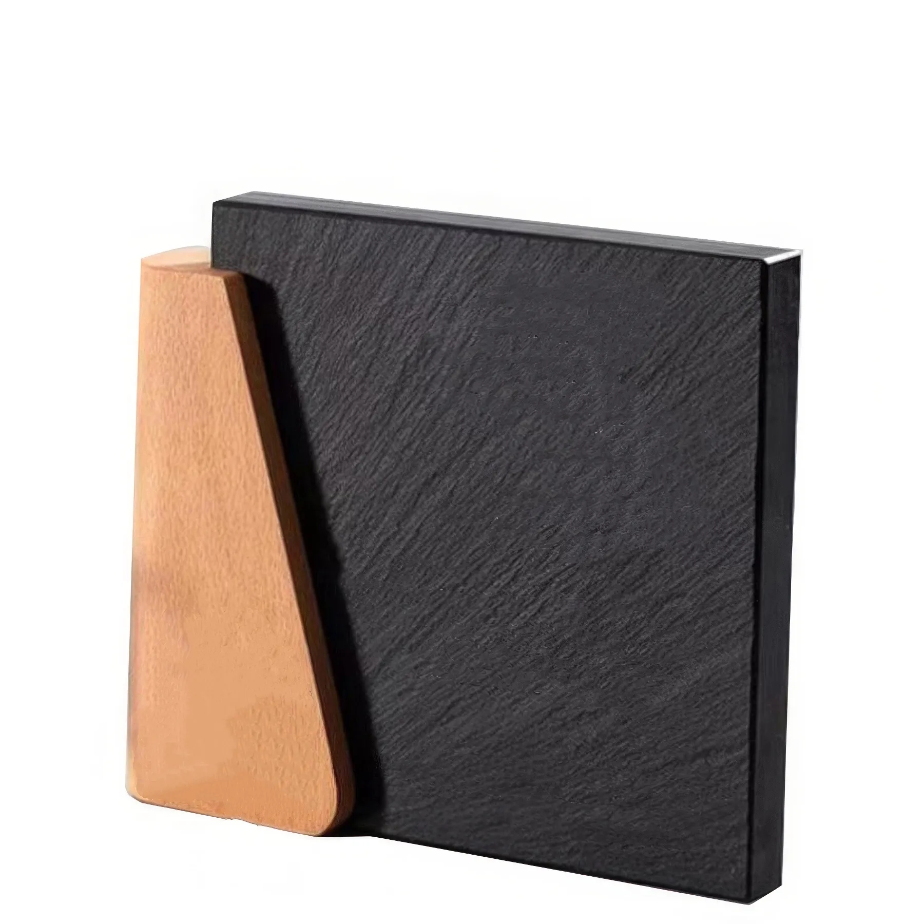 Black Elegant Crystal Wood Trophy 3