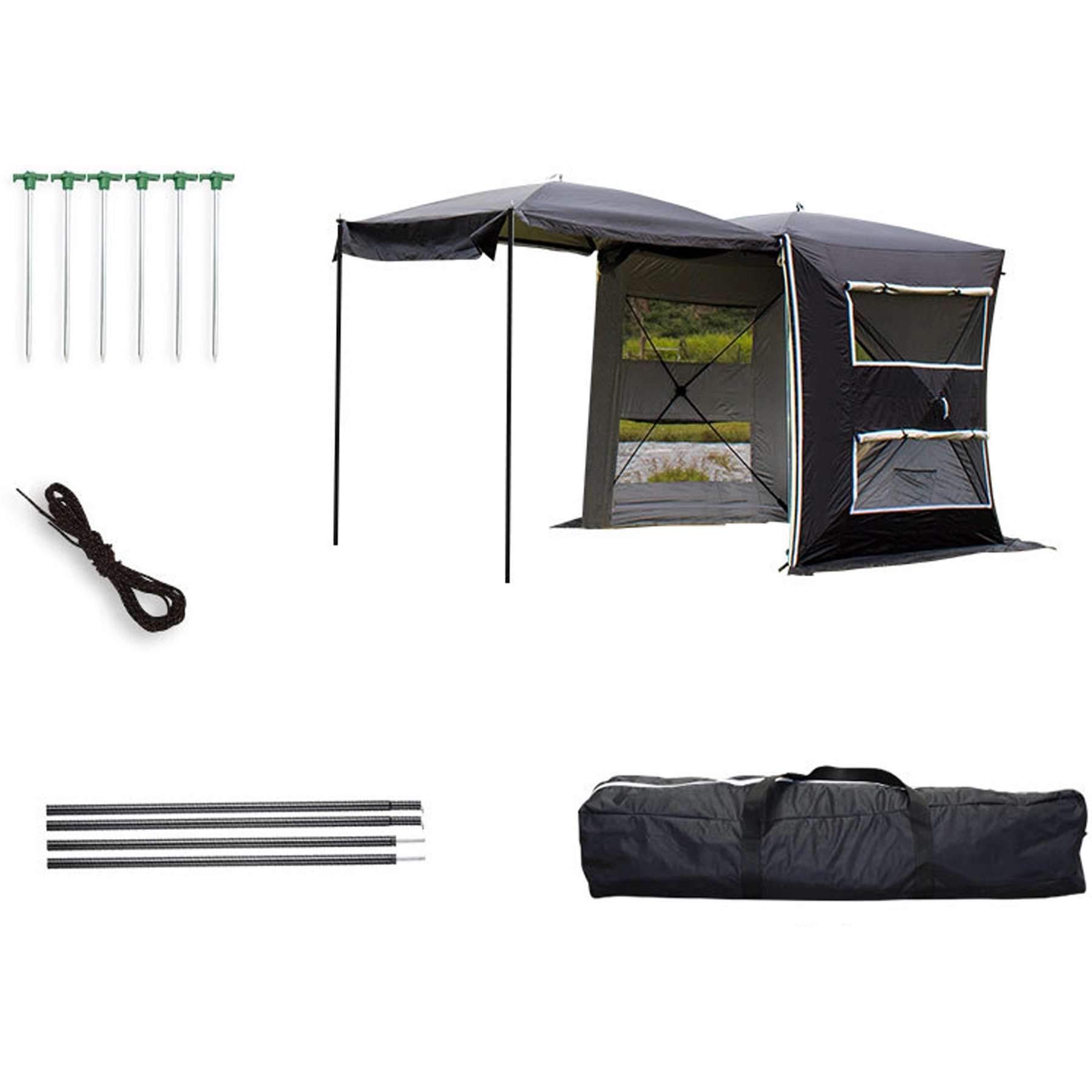 Outdoors Folding Car Tail Tent 3